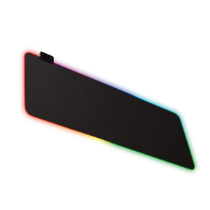Zebronics Zeb-Blaze XL RGB Gaming Mouse Pad with Micro Weave Texture, 13 RGB Modes, Anti Slip Rubber Base (800x300mm)